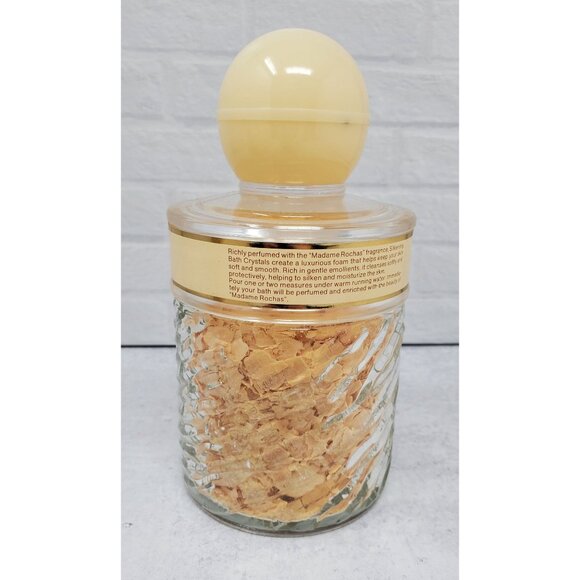 Madame Rochas Silkening Bath Crystals 8.8oz Sealed Vintage France - Picture 8 of 8